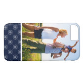 Aangepast wielpatroon van de fotokapitein Case-Mate iPhone case (Achterkant (Horizontaal))