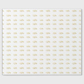 Aangepast wigpapier voor weddenschappen cadeaupapier (Vlak)