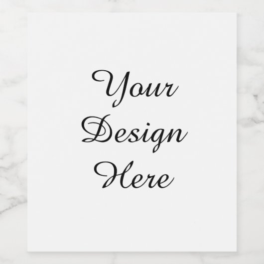 Aangepast Wijn Etiket (Enkel label)