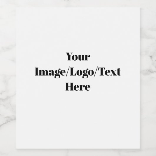 Aangepast Wijn Etiket (Enkel label)