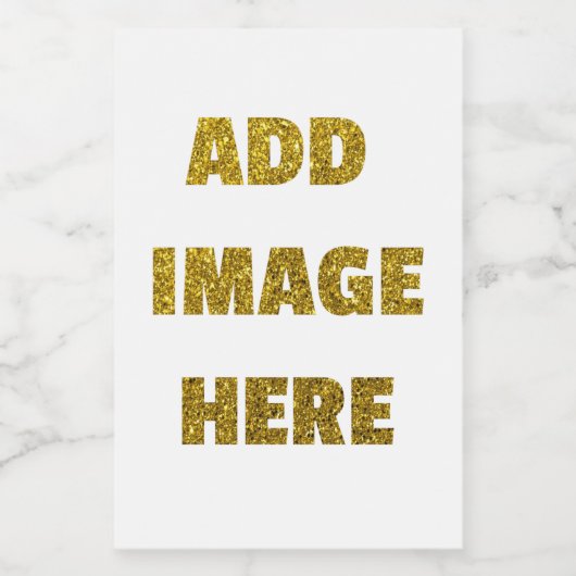 Aangepast Wijn Etiket (Enkel label)