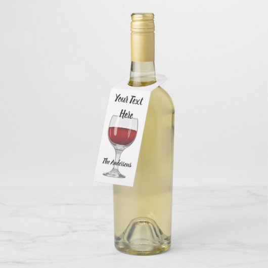 Aangepast wijn flessenhanger (Schuin)