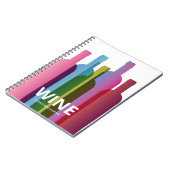 Aangepast wijndagboek notitieboek (Linkerzijde)