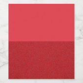 Aangepast wijnlabel – matte bovenkant, gestructure wijn etiket (Enkel label)