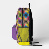 Aangepast wild plaid  bedrukte rugzak (Rechts)