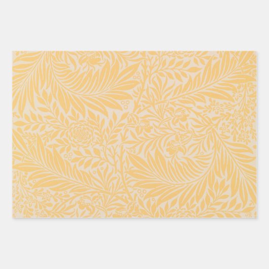 Aangepast William Morris larkspur patroon Inpakpapier Vel (Voorkant 3)