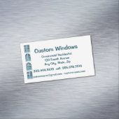 Aangepast Windows Reparatie-onderhoud Magnetisch Visitekaartje (Voorbeeld)