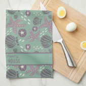 Aangepast winkelhuis theedoek (Quarter Fold)