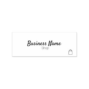 Aangepast winkelontwerp rubberstempel