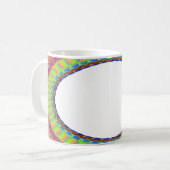 Aangepast wit centrum A6 Koffiebeker Koffiemok (Voorkant links)