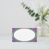 Aangepast wit centrum B1 Visitekaartjes (Staand voorkant)