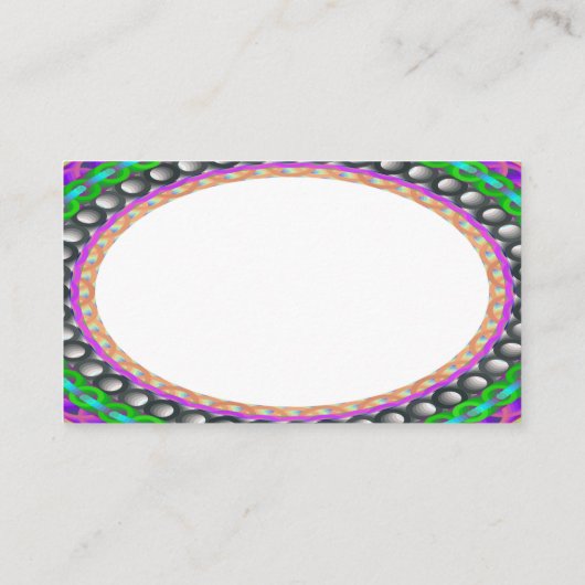 Aangepast wit centrum B5 Visitekaartjes (Achterkant)