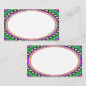 Aangepast wit centrum B5 Visitekaartjes (Voorkant / Achterkant)