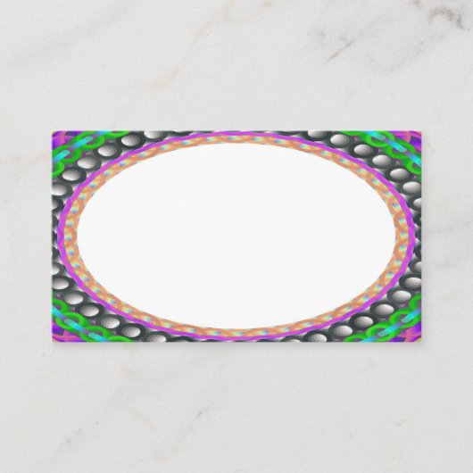 Aangepast wit centrum B5 Visitekaartjes (Voorkant)