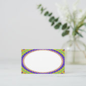 Aangepast wit centrum B6 Visitekaartjes (Staand voorkant)