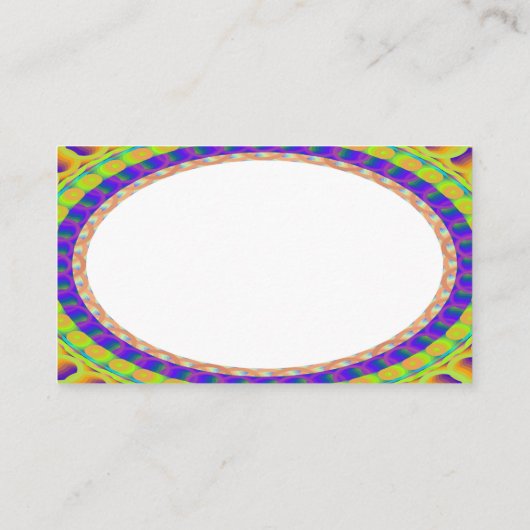 Aangepast wit centrum B6 Visitekaartjes (Achterkant)