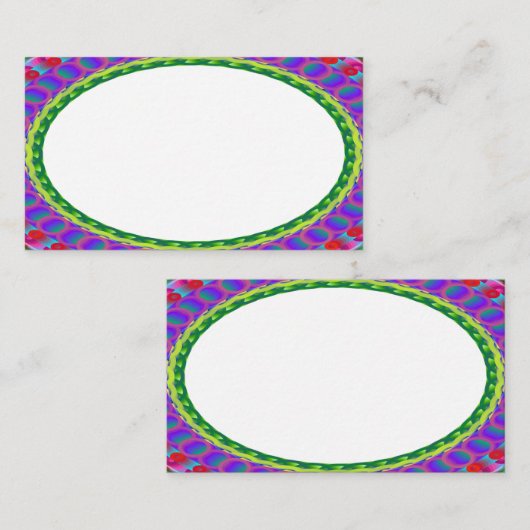 Aangepast wit centrum B7 Visitekaartjes (Voorkant / Achterkant)