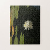 Aangepast wit Lilly Pond Puzzle Legpuzzel (Verticaal)