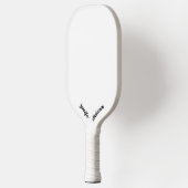Aangepast wit pickleball paddle (Links)