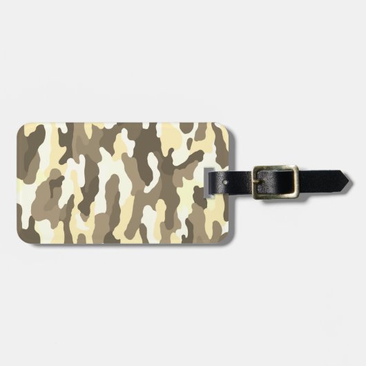 Aangepast woestijn bagagelabel (Voorkant horizontaal)