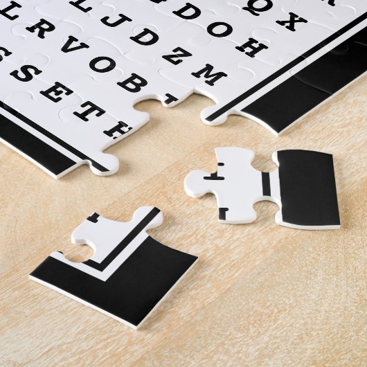 Aangepast woord van 12 Word-familie Zoeken Legpuzzel (Zijkant)