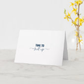 Aangepast word je mijn Groomsman / Beste man Kaart (Gele Bloem)