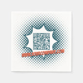 Aangepast WWW-papier voor speciale reinigingsservi Servet (Voorkant)