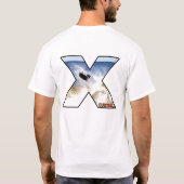 Aangepast X lucht T shirt (Achterkant)