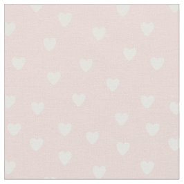 Aangepast Zacht Roze Hart Stof