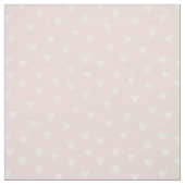 Aangepast Zacht Roze Hart Stof (Swatch)