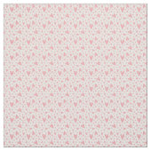 Aangepast Zacht Roze Hart Stof (Swatch)