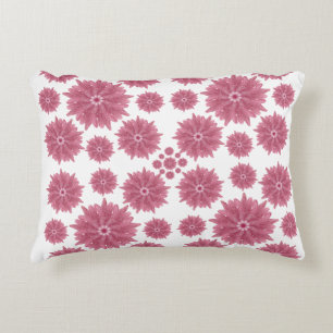 Aangepast zachte stoffige roze chrysanthemum patro accent kussen