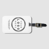 Aangepast zakelijk bedrijfslogo bagagelabel (Voorkant (horizontaal))