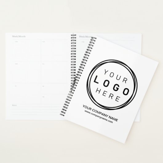 Aangepast zakelijk bedrijfslogo planner (Display)