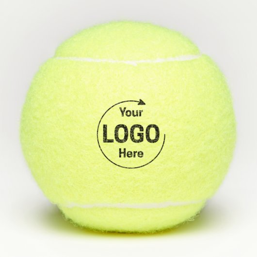Aangepast zakelijk bedrijfslogo tennisballen (Voorkant)