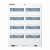 Aangepast zakelijk bedrijfslogo verzending etiket (Full Sheet)