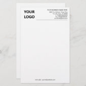 Aangepast Zakelijk Kantoor Briefpapier Papier Voor (Voorkant / Achterkant)