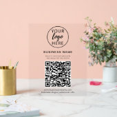 Aangepast Zakelijk Logo Acryl Teken Bord (Huwelijk)