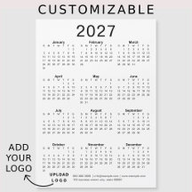 Aangepast zakelijk logo Bedrijfs- 2027 Agenda