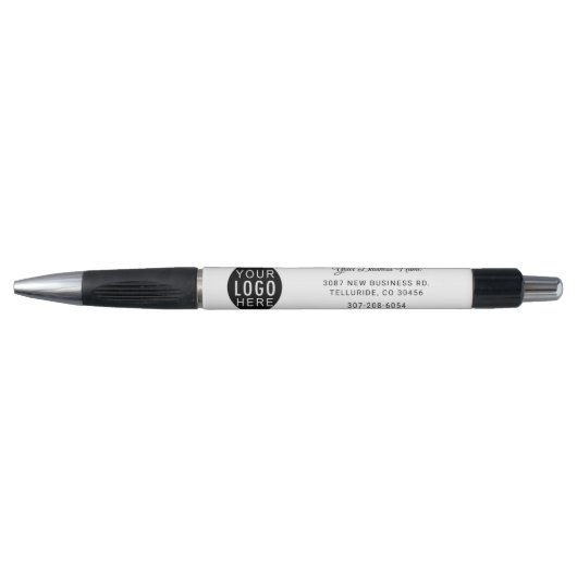 Aangepast zakelijk logo bedrijfs retouradres pen (Voorkant)