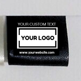 Aangepast zakelijk logo bedrijfsmarketing promo grosgrain lint