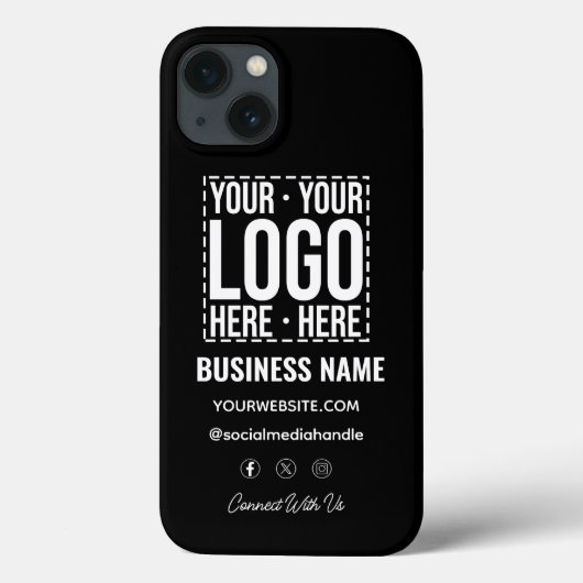 Aangepast zakelijk logo Bedrijfsmodern koel Case-Mate iPhone Case (Achterkant)