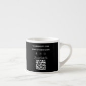 Aangepast zakelijk logo Bedrijfsmodern koel Espresso Kop (Rechts)