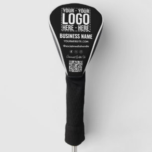 Aangepast zakelijk logo Bedrijfsmodern koel Golfheadcover