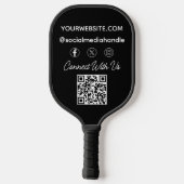 Aangepast zakelijk logo Bedrijfsmodern koel Pickleball Paddle (Achterkant)