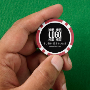 Aangepast zakelijk logo Bedrijfsmodern koel Poker Chips