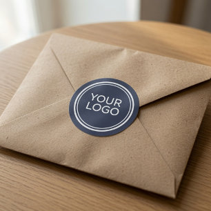 Aangepast Zakelijk Logo Gepersonaliseerd Bedrijf Ronde Sticker