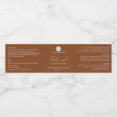 Aangepast zakelijk logo gezichtscrème pot productl waterfles etiket (Enkel label)