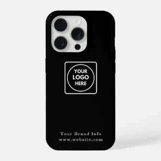 Aangepast Zakelijk Logo iPhone Hoesje | Bedrijfsma 15 Pro Case