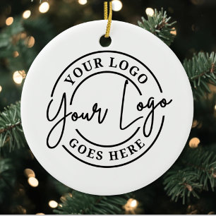 Aangepast Zakelijk Logo Keramisch Ornament